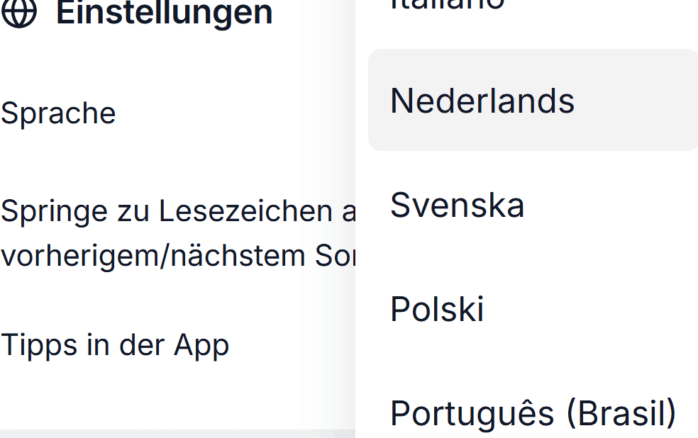 Obsługa wielu języków