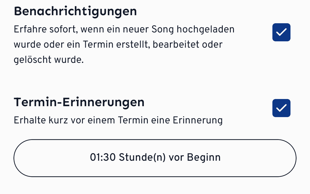 Notifications