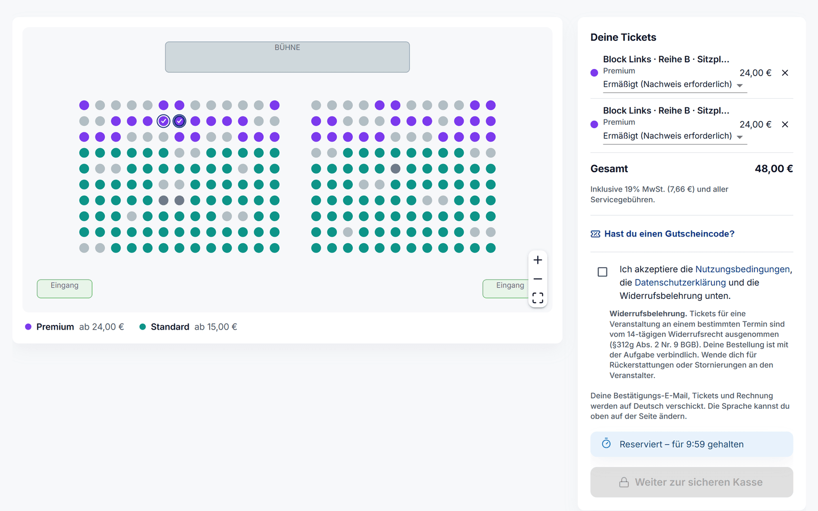 Sell the concert tickets while you're at it